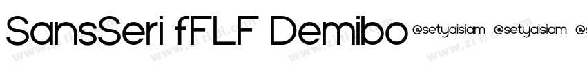 SansSeri fFLF Demibo字体转换
